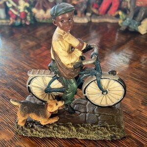 Young’s newspaper delivery boy